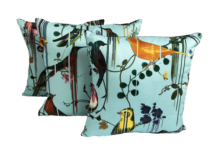 Christian Lacroix for Designers Guild - Birds Sinfonia - Source - Expressive Bird Iconic Botanical Designer Cushion Cover - Luxury Pillow