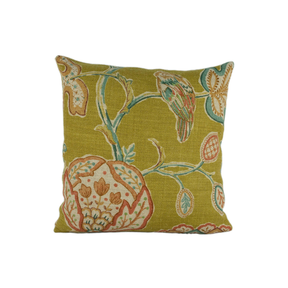 William Morris - Theodosia - Saffron - Stunning Classic English Designer Cushion Cover Home Décor Throw Pillow.