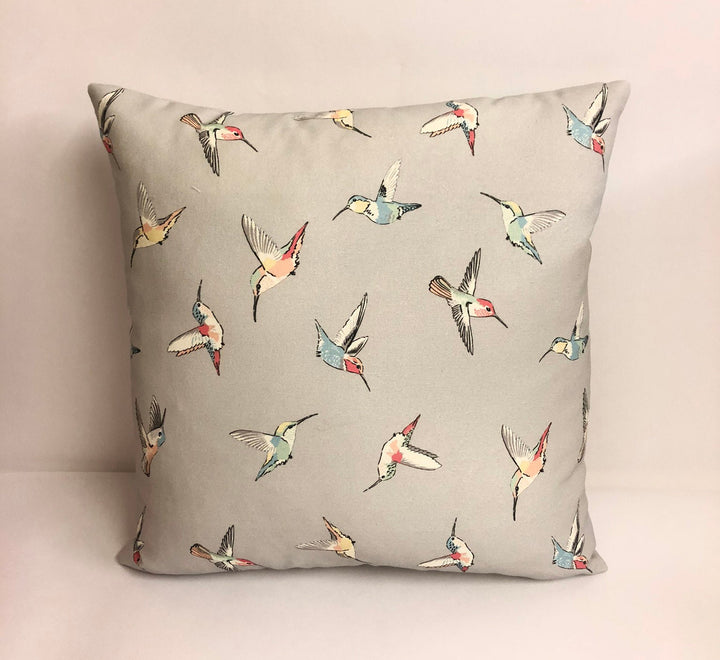 Clarke & Clarke - Hummingbird - Grey - Cushion Covers Pillow Throws  Home Decor