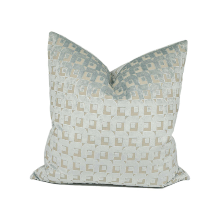 Designers Guild - Pugin - Zinc - Stunning Designer Velvet Cushion Cover Throw Pillow Home Decor.
