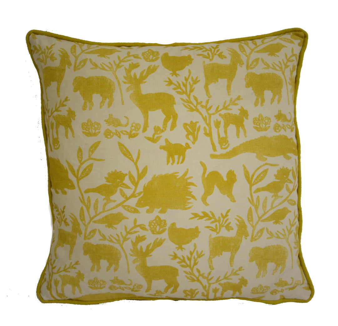 Flockhart Fabrics - Nursery Design - Cushion Cover Pillow Throw Vintage Design Stunning.