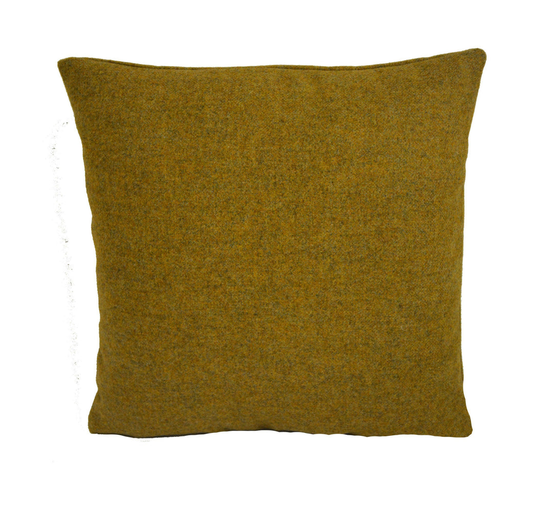 Vintage 1950's Indanthren Barkcloth Cotton Cushion Cover.