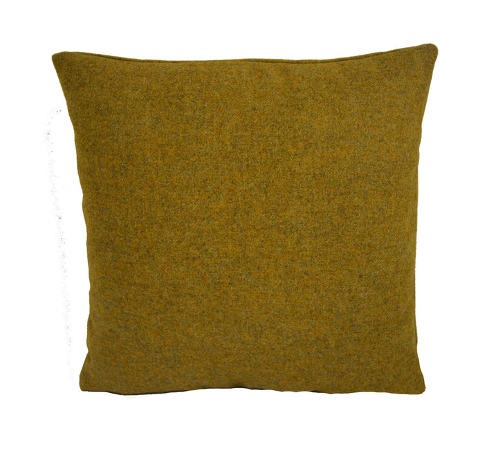 Vintage 1950's Indanthren Barkcloth Cotton Cushion Cover.