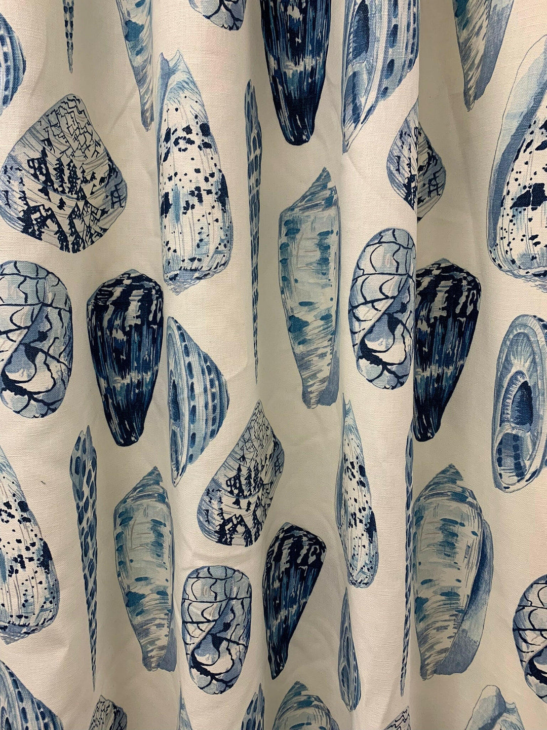Scalamandre Fabric - Porcelain -  Made to Measure Curtains.