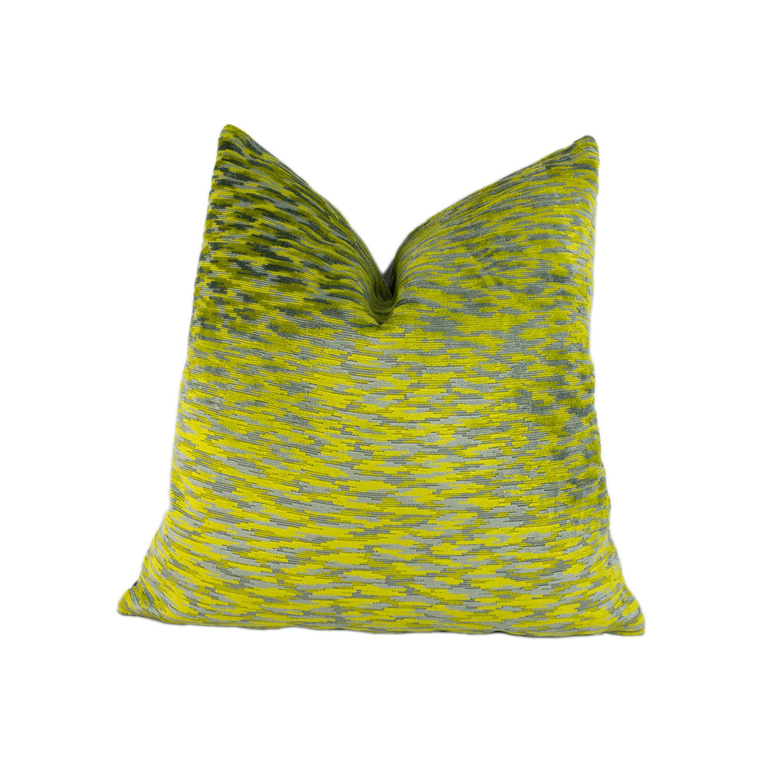 Osborne & Little - Guimard - Yellow - Stunning Designer Velvet Cushion Cover Home Décor Throw Pillow.