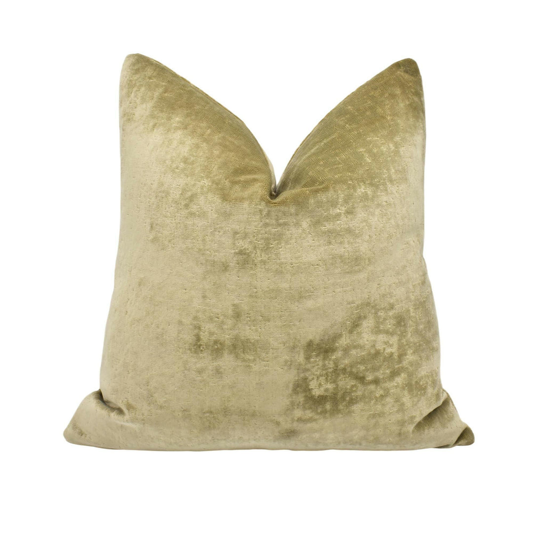 Zoffany - Curzon - Antelope - Opulent Plush Jacquard Velvet Cushion Cover - Luxury Throw Pillow - Handmade Home Décor - Scatter Sofa Cushion.