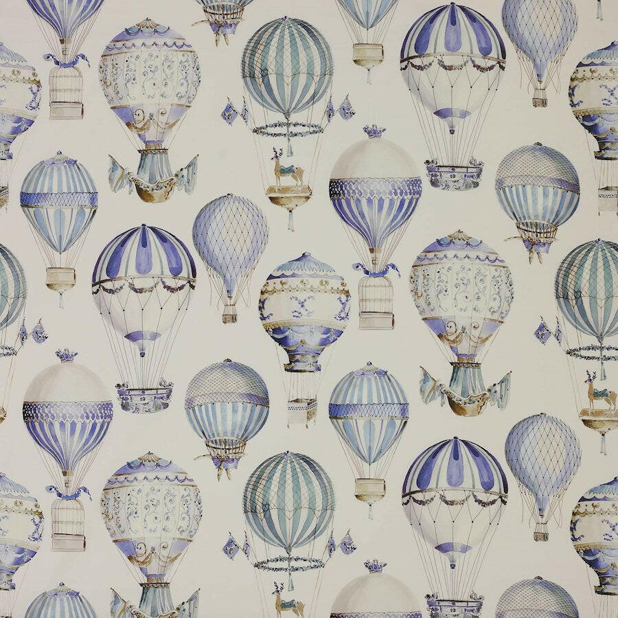 Manuel Canovas - L'Envol - Ciel - Professionally Made Roman Blind Made to Measure.
