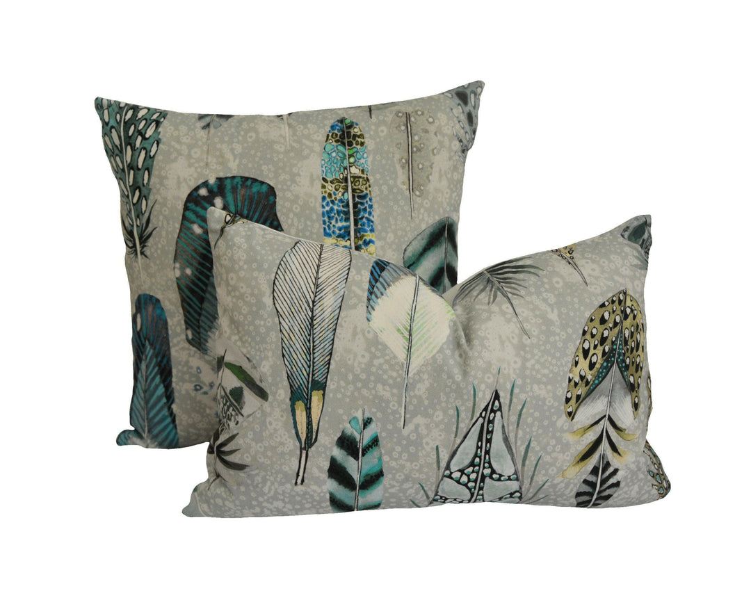 Designers Guild - Quill - Duck Egg - Stunning Cushion Cover Throw Pillow Designer Home Decor.