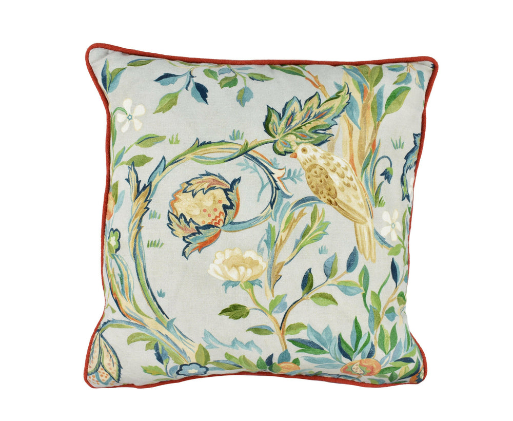 William Morris - Melsetter - Grey - Cushion Cover Throw Pillow Designer Home Decor.