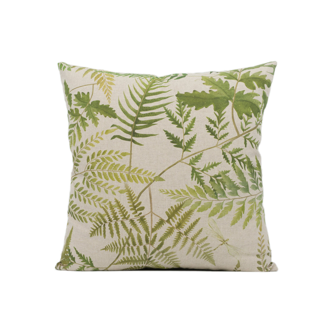 Clarke and Clarke - Fern Glade - Linen - Stunning Cushion Cover Designer Home Décor Throw Pillow