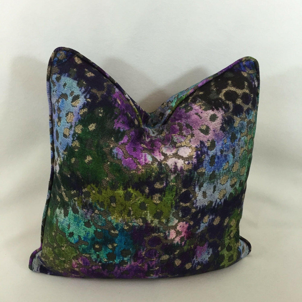 Designers Guild - Palasini - Cobalt - Stunning Self Piped Cushion Cover Throw Pillow Home Decor.