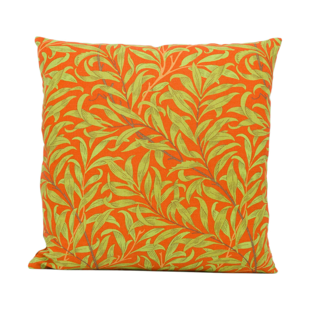 William Morris - Ben Pentreath - Willow Boughs - Tomato / Olive - Cushion Cover Throw Pillow Designer Home Décor.