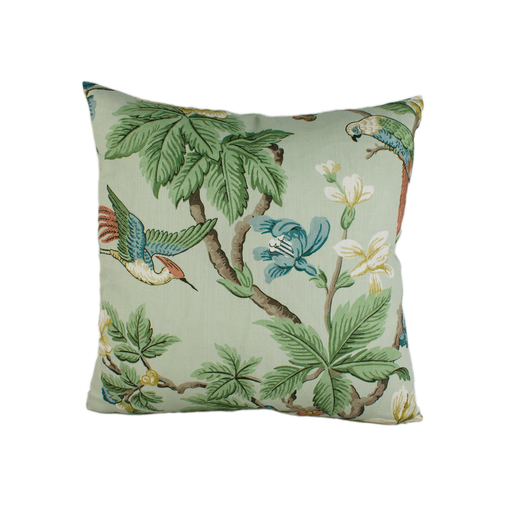 Sanderson - Lophura - English Grey - Stunning Designer Cushion Cover Home Décor Throw Pillow.