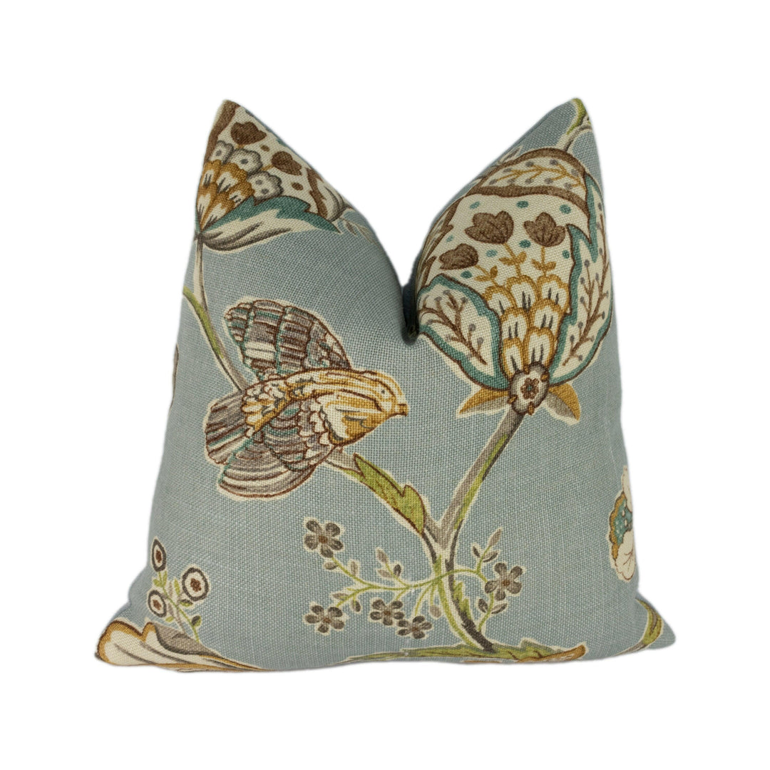 William Morris - Theodosia - Grey - Cushion Cover Throw Pillow Designer Home Decor.