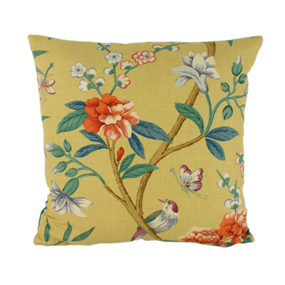 G.P. & J. Baker - Peony and Blossom - Vintage - Cushion Cover Pillow Throw Home Decor.
