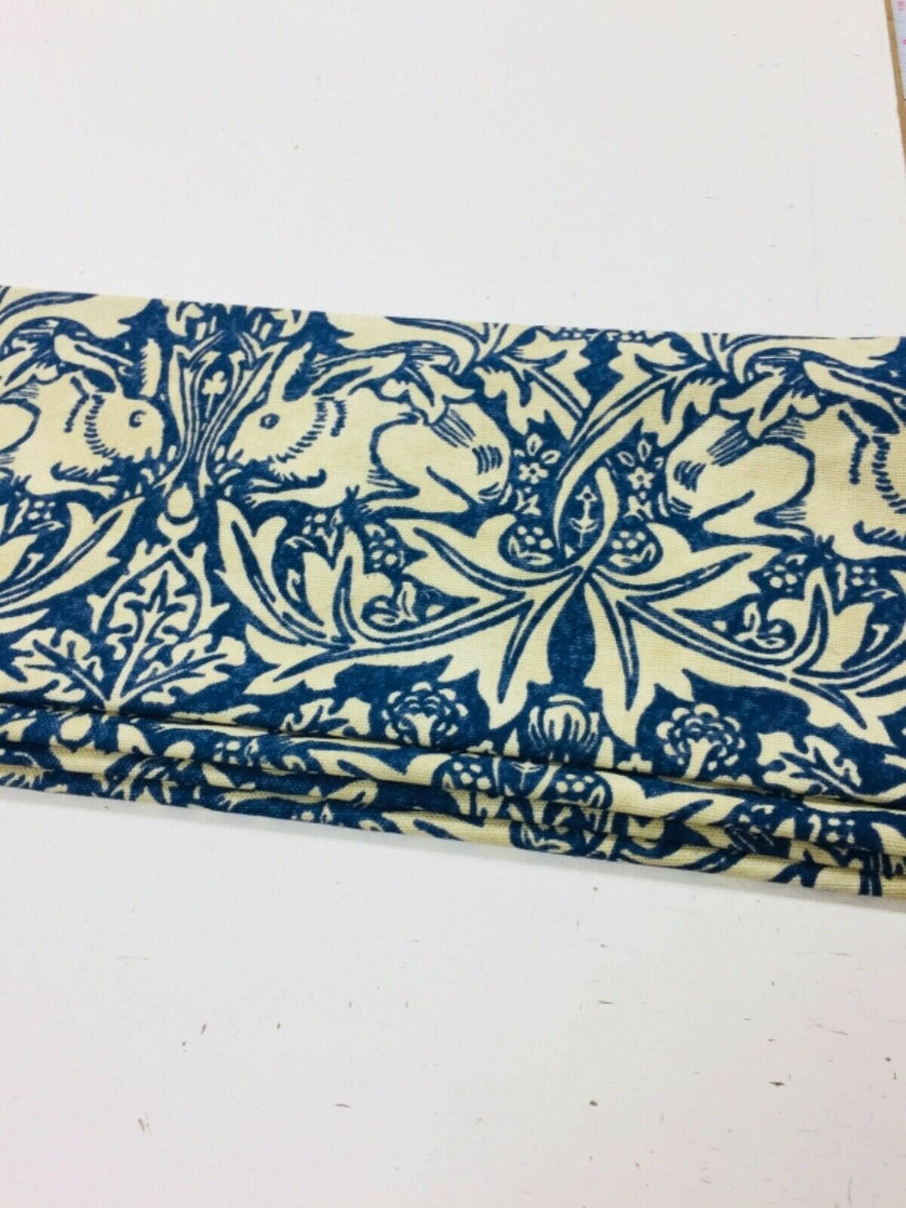 William Morris - Brer Rabbit  Fabric Made To Measure Professionally Made Roman Blind.