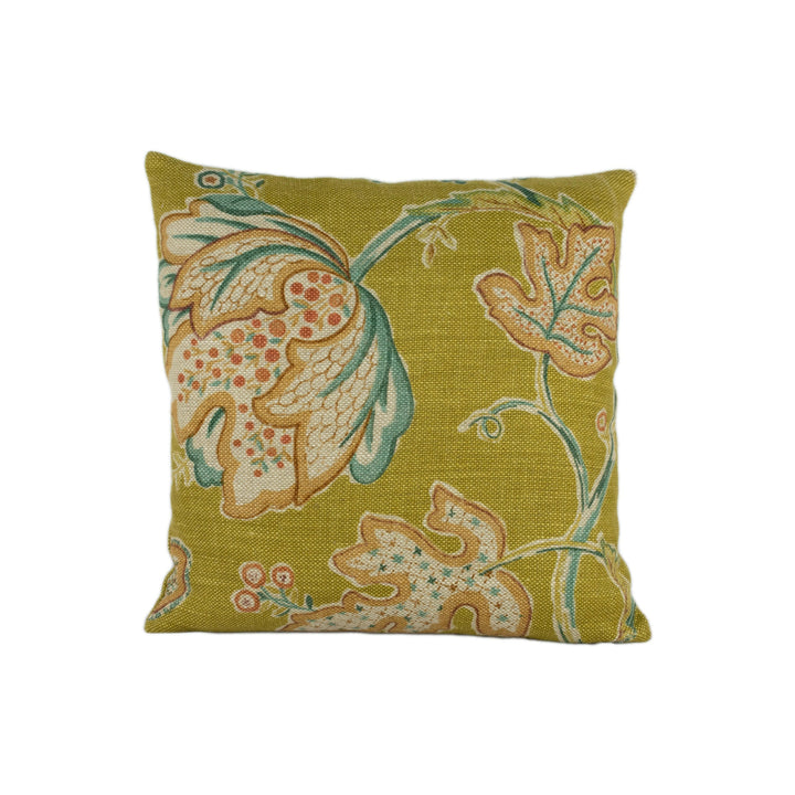 William Morris - Theodosia - Saffron - Stunning Classic English Designer Cushion Cover Home Décor Throw Pillow.