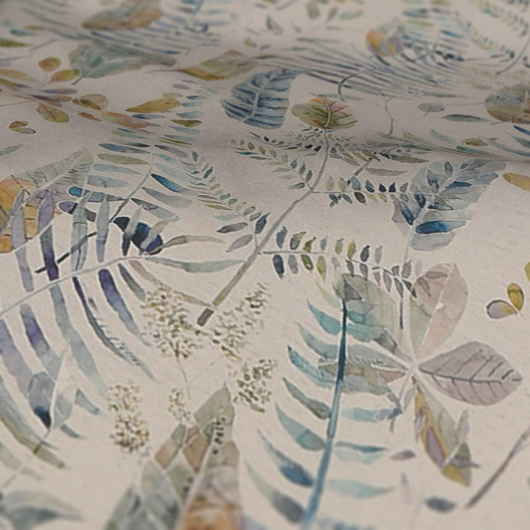 Voyage Decoration - Kenton - Skylark / Pomegranate - Made to Measure Curtains + buy by the metre.