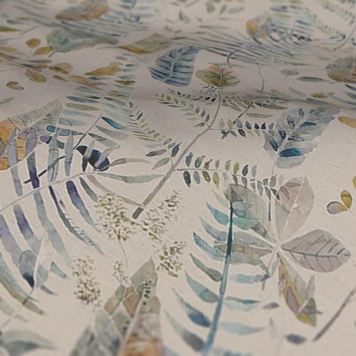 Voyage Decoration - Kenton - Skylark / Pomegranate - Made to Measure Curtains + buy by the metre.