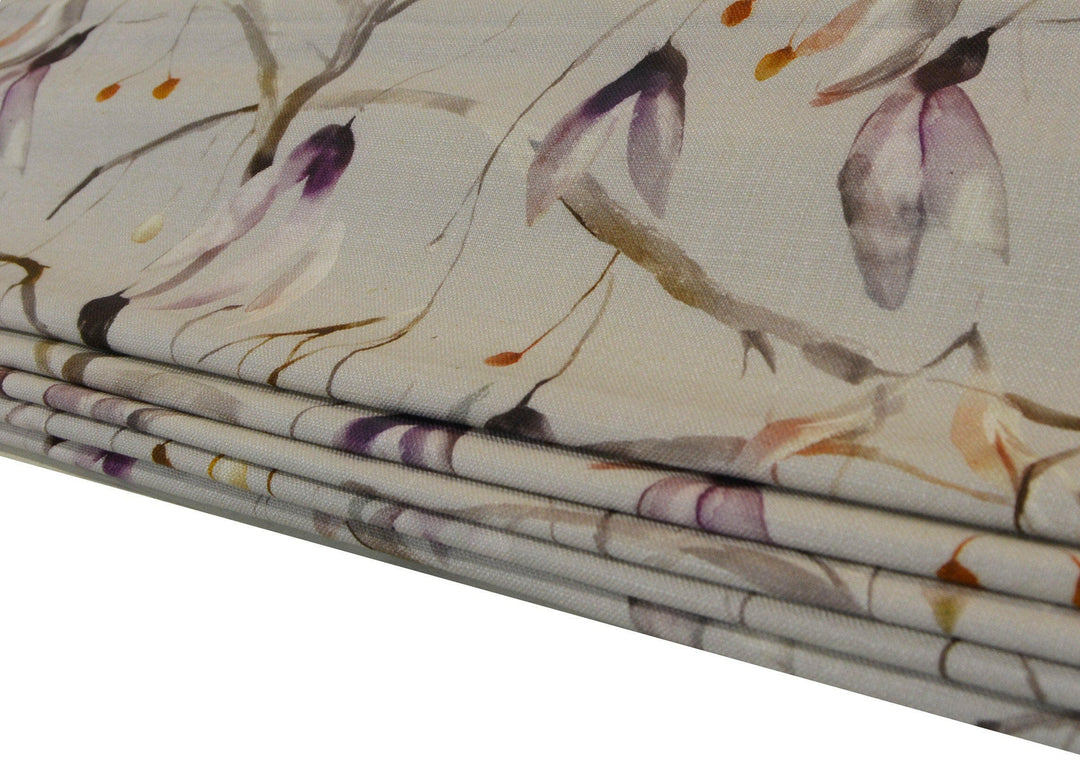 Voyage Decoration - Nara - Tourmaline - Professionally Made Roman Blind.