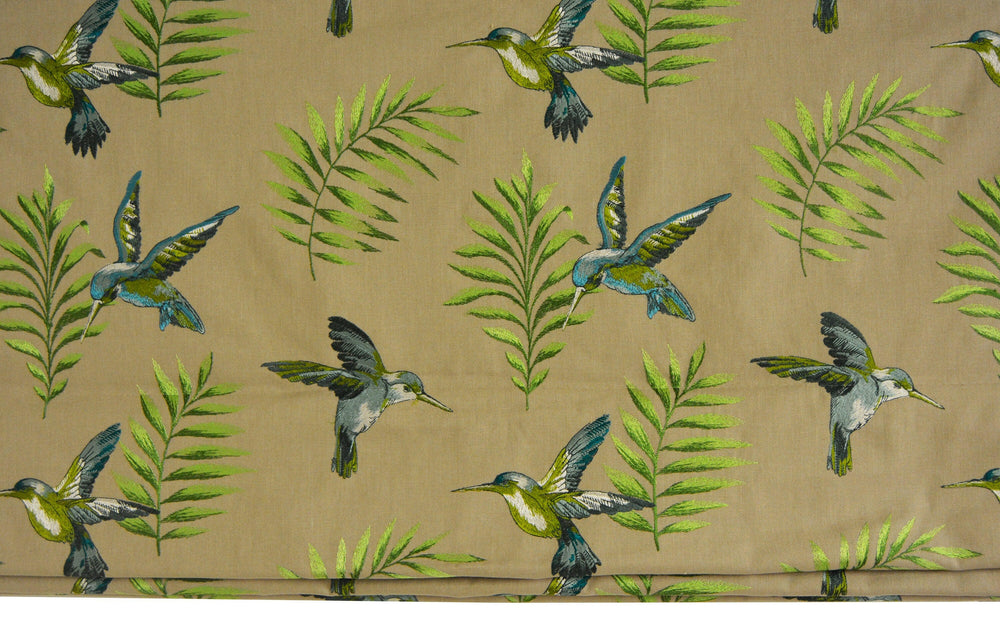 ILIV - Monserrat - Lagoon - Made To Measure Professionally Made Roman Blind.