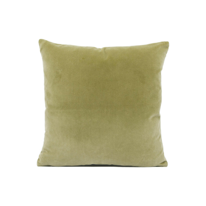 Designer Velvet Stunning Olive Green Cushion Cover Throw Pillow Home Décor.