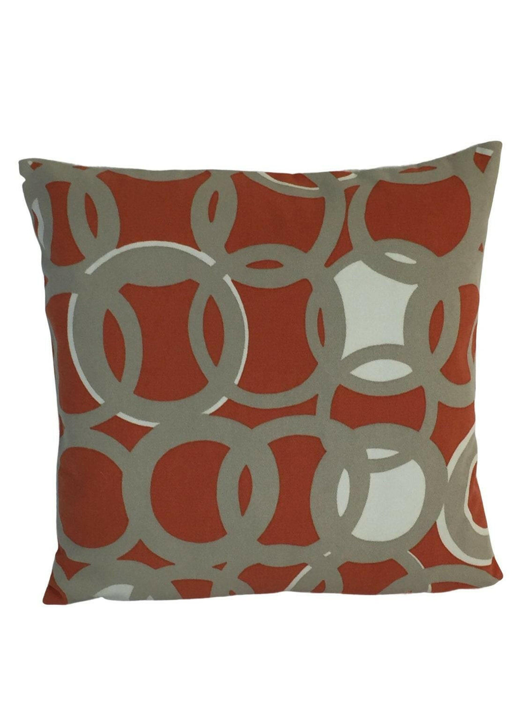 Scion - Zsa Zsa - 2 Colourways Available - Pebble / Chilli / Jasmine or Stone / Spill / Gull - Funky Retro Circle Cushion Cover Throw Pillow.