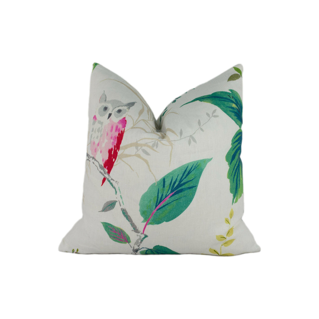 Kravet - Kate Spade - Owlish - Multi - Stunning Designer Cushion Cover Home Décor Throw Pillow.