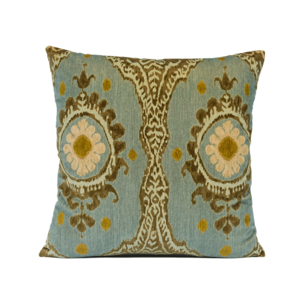 Lewis & Wood - Nikita - Marina - Stunning Velvet Cushion Cover Handmade Throw Pillow Designer Moroccan Style Home Décor.