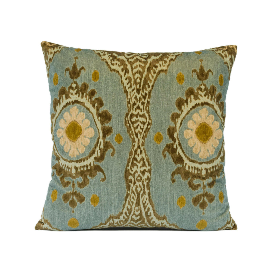 Lewis & Wood - Nikita - Marina - Stunning Velvet Cushion Cover Handmade Throw Pillow Designer Moroccan Style Home Décor.