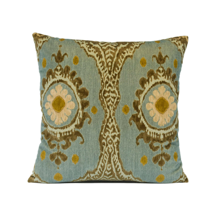 Lewis & Wood - Nikita - Marina - Stunning Velvet Cushion Cover Handmade Throw Pillow Designer Moroccan Style Home Décor.