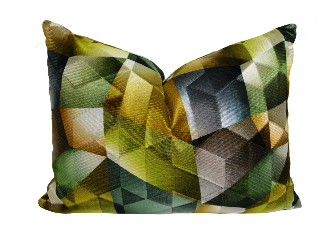 Designers Guild - Maurier - Emerald - Luxury Velvet Cushion Cover Throw Pillow Designer Home Decor.