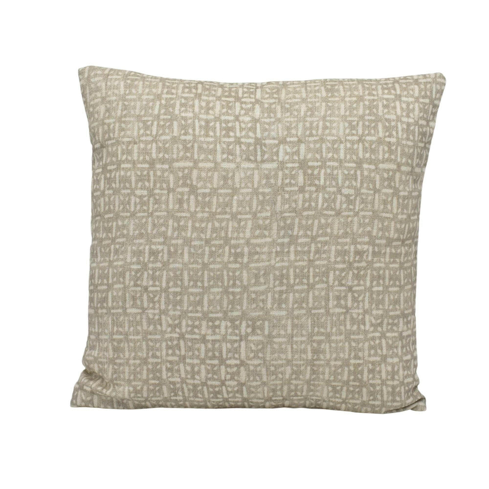 Andrew Martin - Nest - Twig - Bird's Nest Batik Print Designer Cushion Cover - Linen Luxury Throw Pillow - Handmade Home Decor - Scatter.
