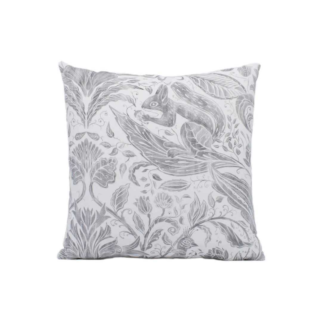 Clarke & Clarke x Studio G - Forest Trail - Charcoal - Stunning Designer Cushion Cover Home Decor Throw Pillow