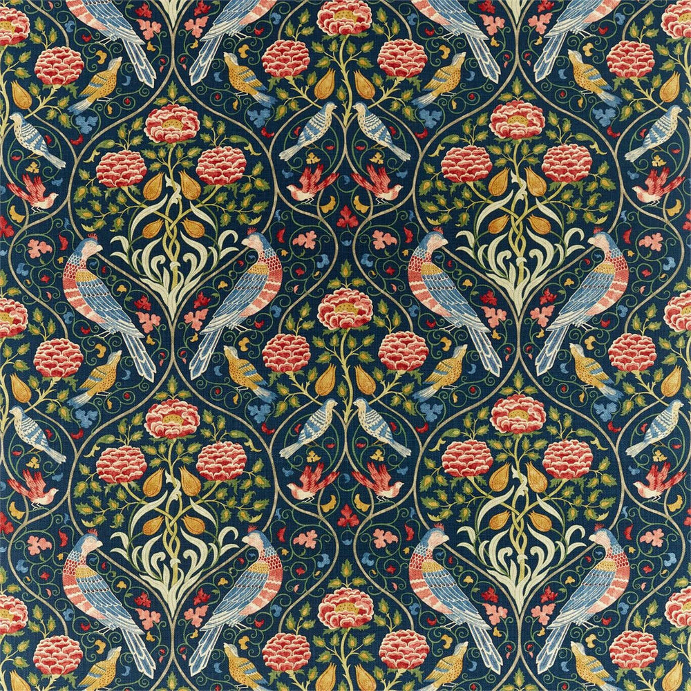 William Morris - Seasons By May - Indigo - Lampshade/Ceiling Light  Stunning Handmade.