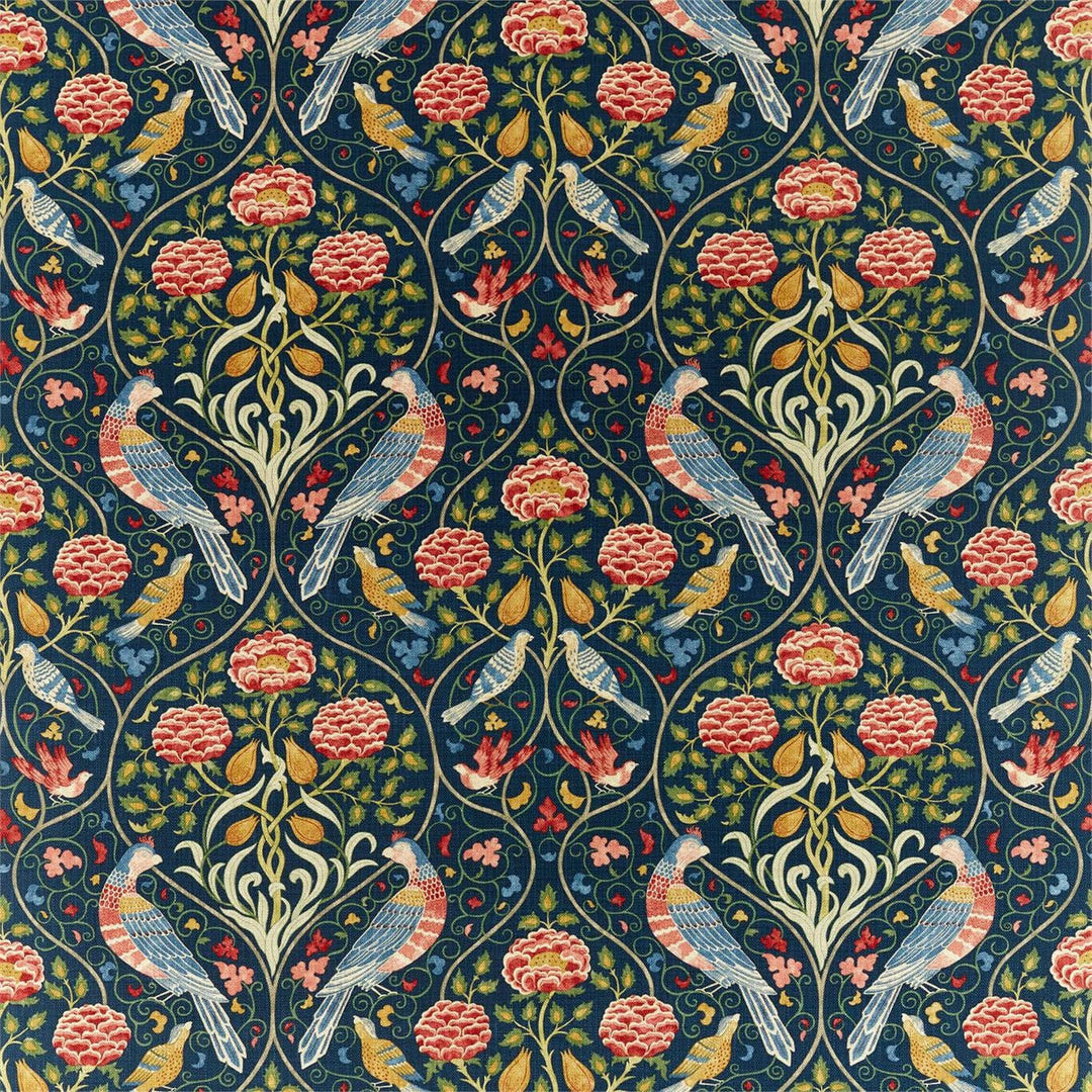 William Morris - Seasons By May - Indigo - Lampshade/Ceiling Light  Stunning Handmade.