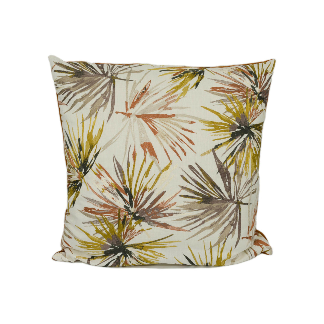 Harlequin - Aucuba - Paprika / Ochre - Stunning Embroidered Cushion Cover Throw Pillow Designer Home Decor.
