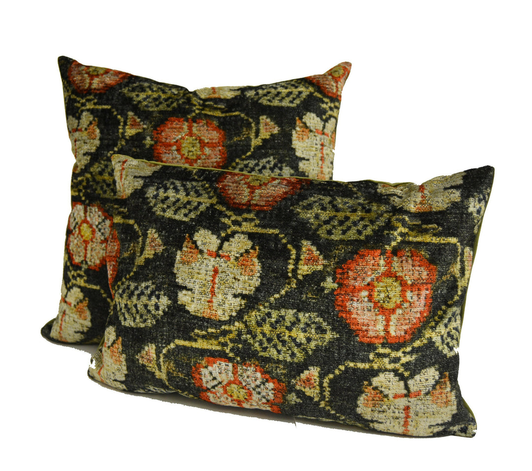 Designers Guild - Tapestry Velvet - Emerald - Stunning Luxury Designer Cushion Cover Throw Pillow Home Decor.