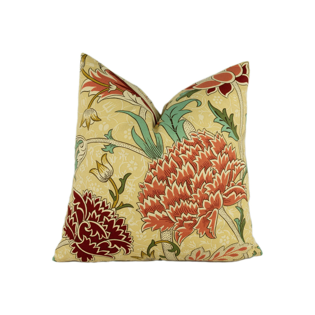 William Morris - Cray - Biscuit / Brick - Stunning Classic English Designer Cushion Cover Home Décor Throw Pillow.