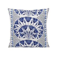 Thumbnail for a blue and white pillow on a white background