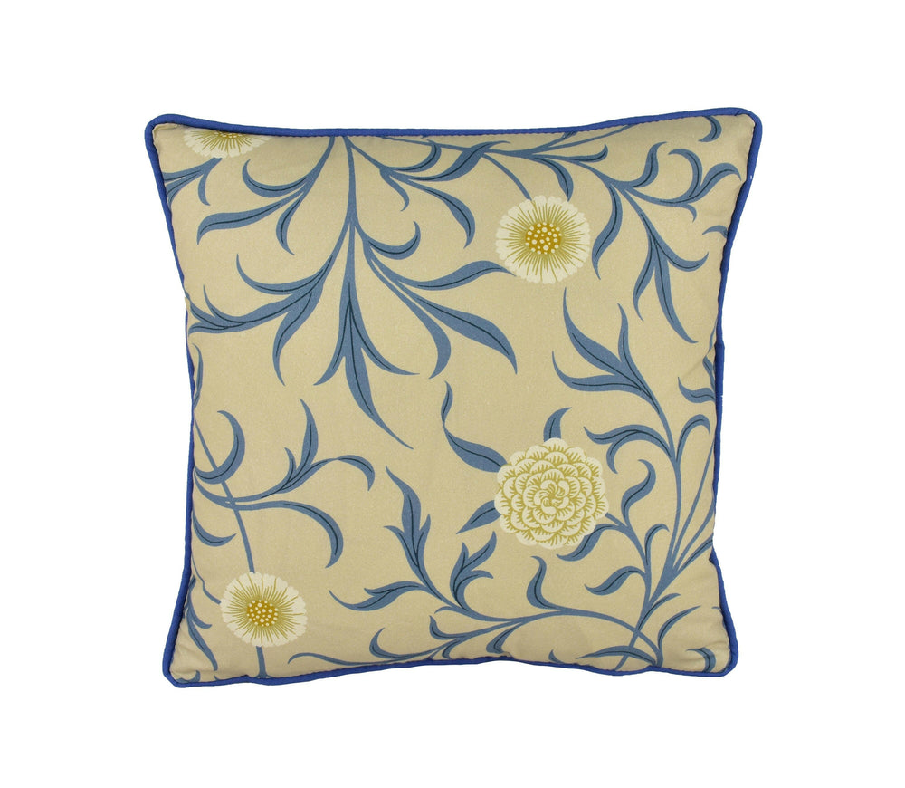 William Morris - Scroll - Parchment / Mineral - Cushion Cover Throw Pillow Designer Home Decor.