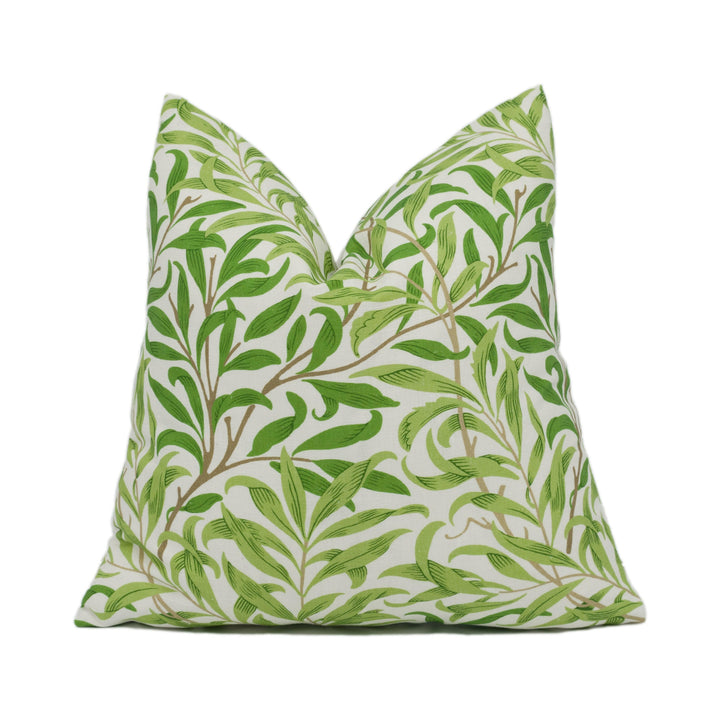 William Morris - Willow Boughs - Leaf Green - Simply Morris - Classic Spring English Cushion Cover - Luxury Throw Pillow - Handmade Home.