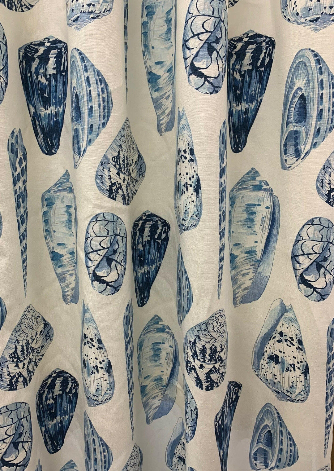 Scalamandre Fabric - Porcelain -  Made to Measure Curtains.