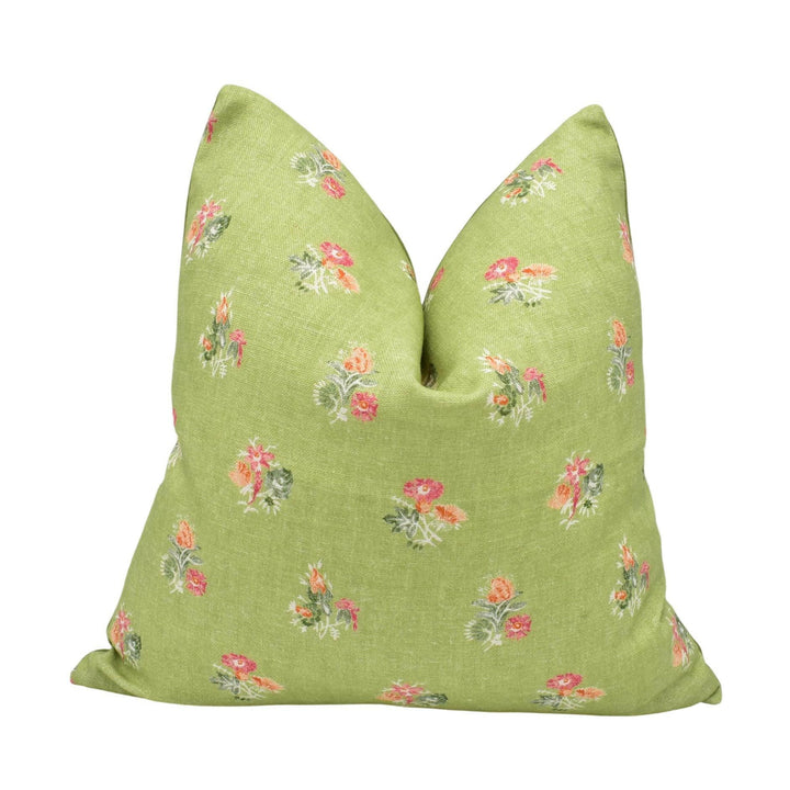 Andrew Martin - Spinney - Leaf - Calming Vintage Inspired Botanical Floral Designer Cushion Cover - Luxury Throw Pillow - Handmade Home.