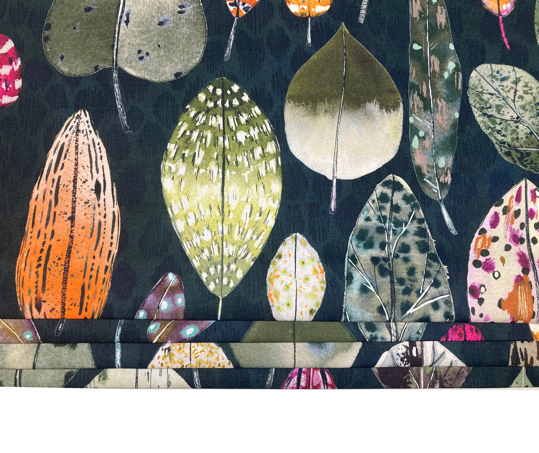 Designers Guild - Tulsi - Aubergine - Made To Measure Professionally Made Roman Blind