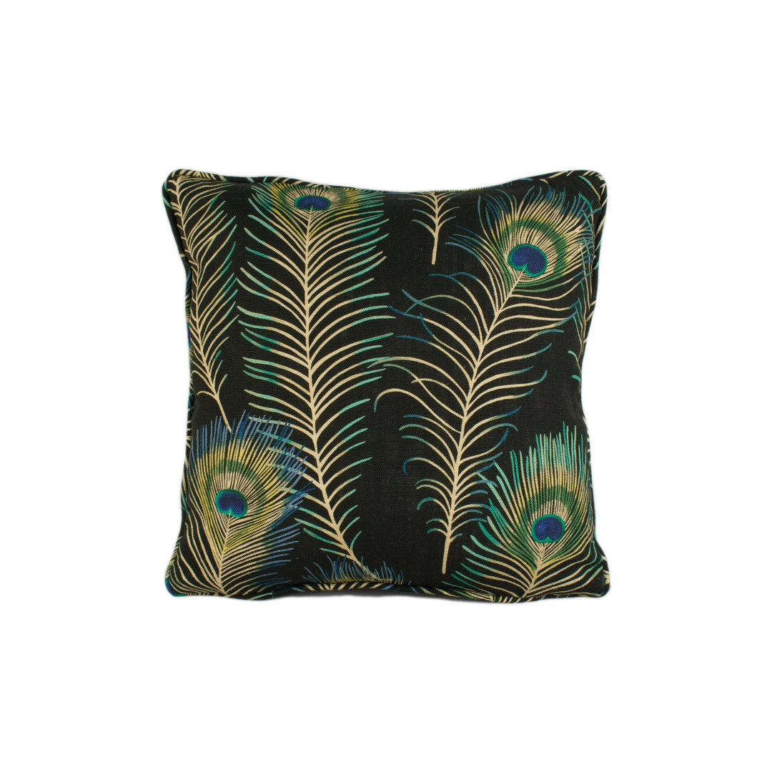 Sanderson - Themis - Ink - Stunning Self Piped Designer Cushion Cover Home Décor Throw Pillow.