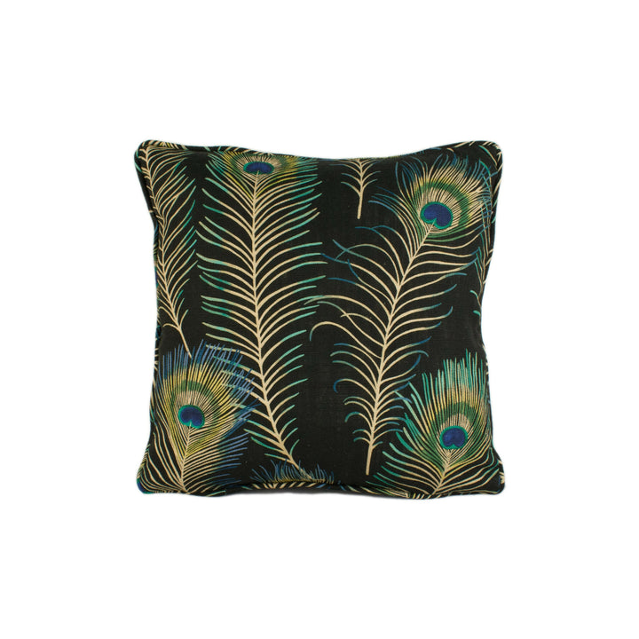 Sanderson - Themis - Ink - Stunning Self Piped Designer Cushion Cover Home Décor Throw Pillow.