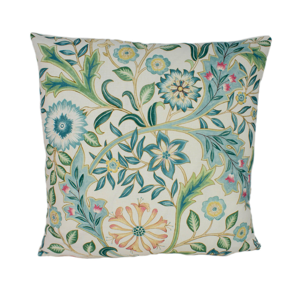 William Morris - Wilhelmina - Ivory - Cushion Cover Throw Pillow Designer Home Decor.