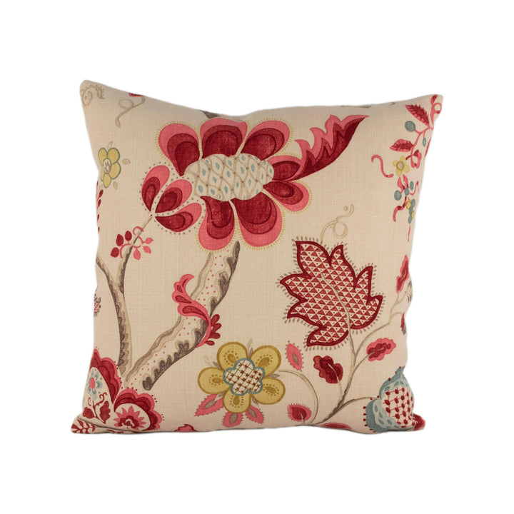 Sanderson - Roslyn - Berry / Slate - Stunning Designer Cushion Cover Home Décor Throw Pillow.
