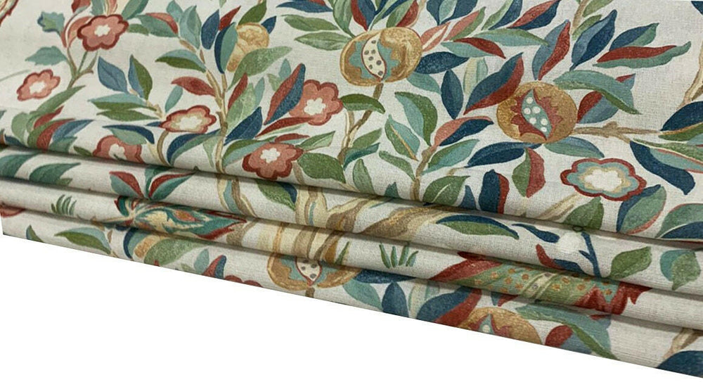 William Morris - Melsetter - Linen - Made To Measure Professionally Made Roman Blind.